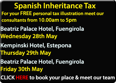 Spanish Inheritance Tax Spanish Inheritance Tax